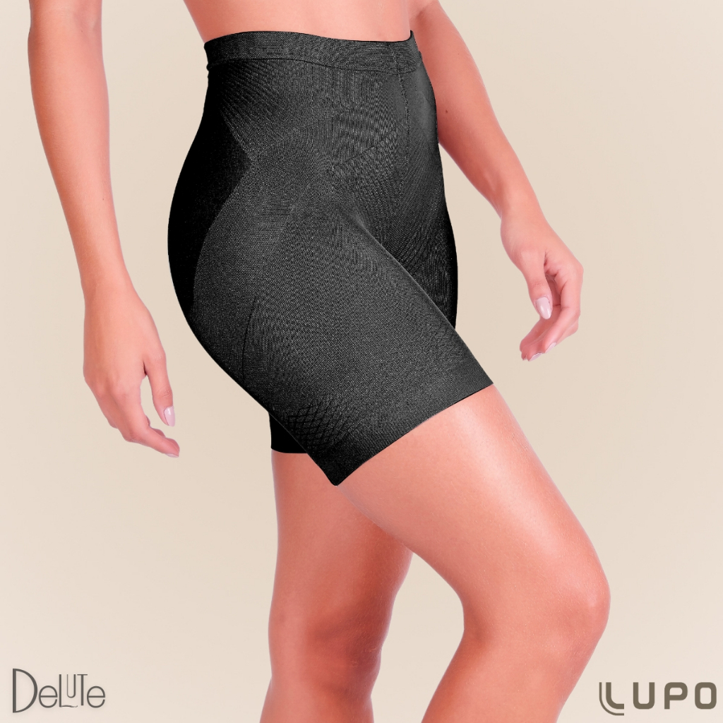 Bermuda Short Lupo Sem Costura Feminina Reduz Medidas Comprime a Barriga e Levanta Bumbum