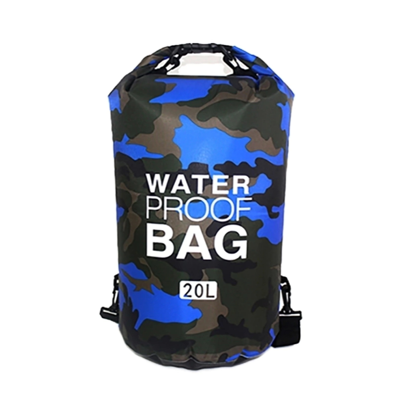 Mochila Sacola Bag Impermeável Aprova D'agua Saco Camuflado Bolsa Trilha Mergulho Natação em Oferta na Shopee