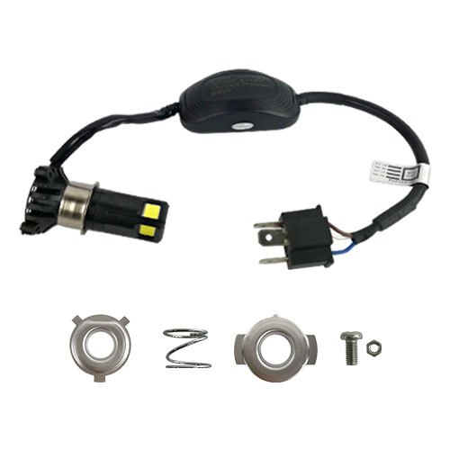 Lâmpada Farol Led 8000k 3000 Lumens Titan Fan Start Pop Xre Cb 300 Nxr Xtz Universal