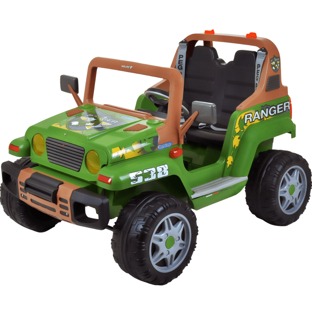 Carro Eletrico Jipe Peg Perego Ranger 538 12v Verde em Oferta na Shopee
