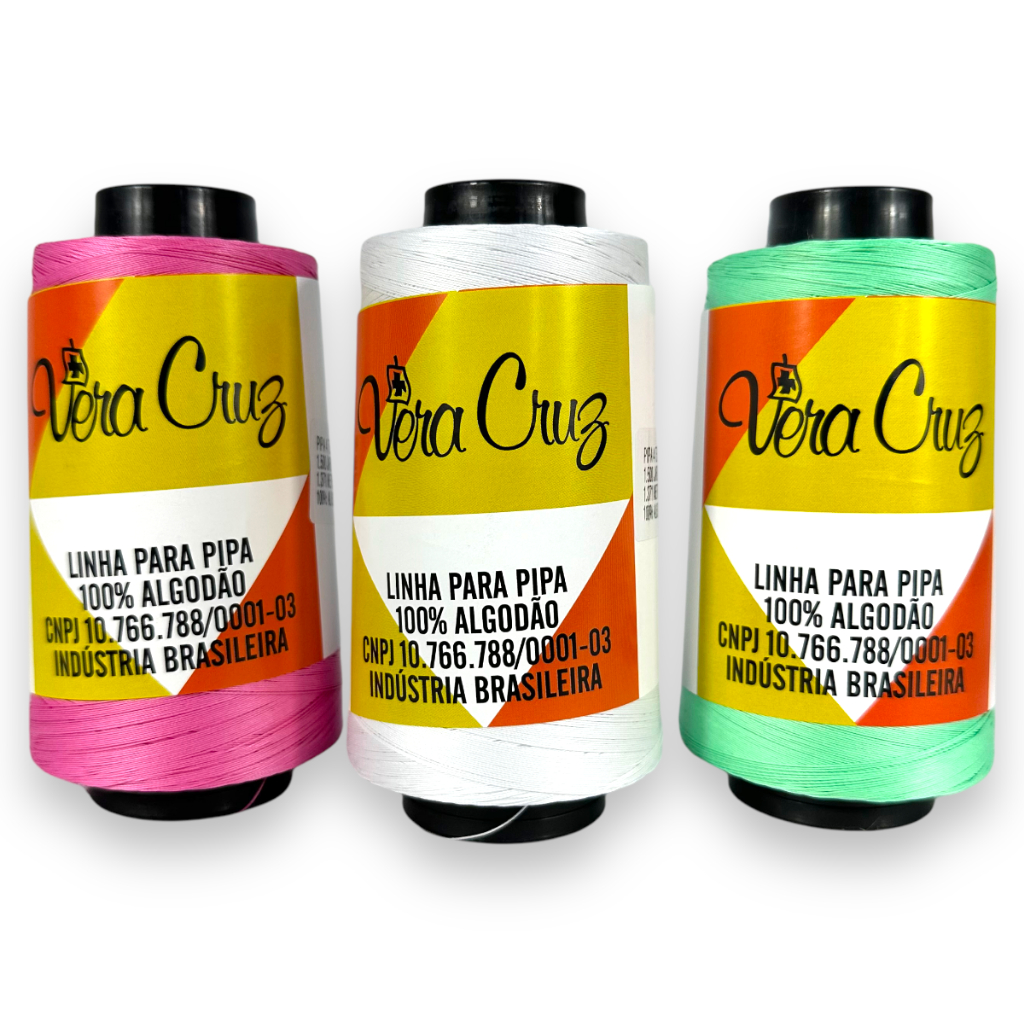 Linha Crua Fio 04 Para Pipa 1500 Jardas Vera Cruz Tex 111 Algodão em Oferta na Shopee