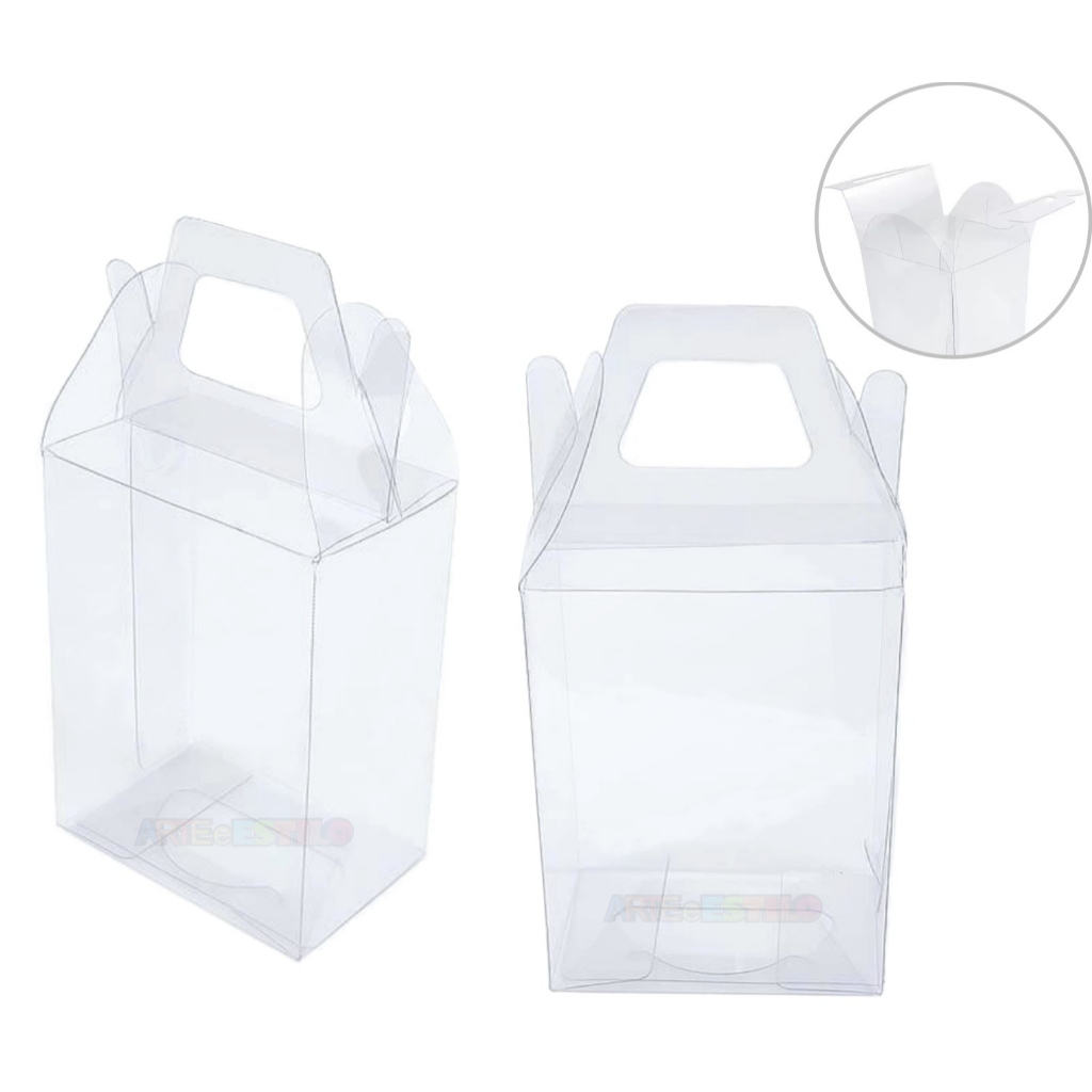 35 Caixa de Acetato modelo maletinha 6,5x9x4 cm com alça para Lembrancinha de Relógio Digital em Oferta na Shopee