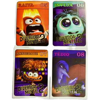 100 cards Divertidamente SC = 25 pacotes fechados em Oferta na Shopee