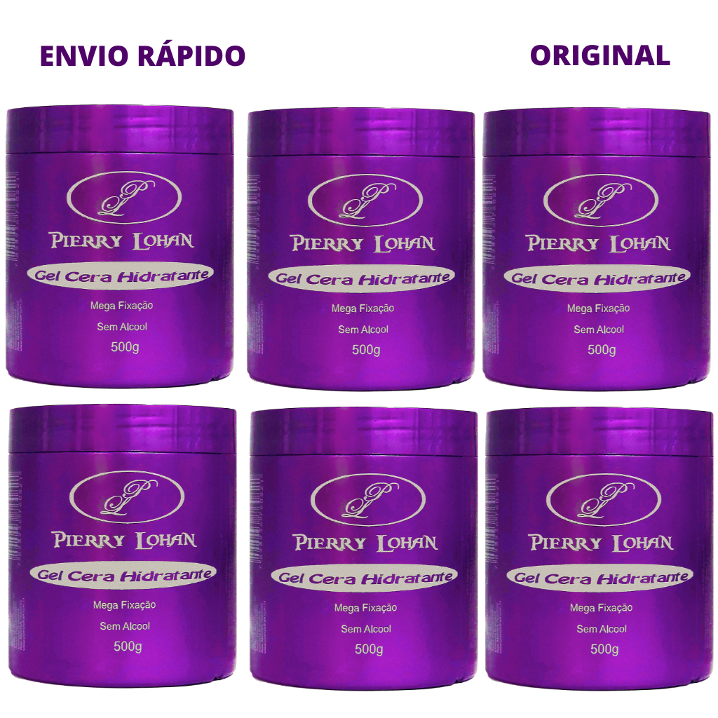 Gel Cera Hidratante 500g Pierry Lohan