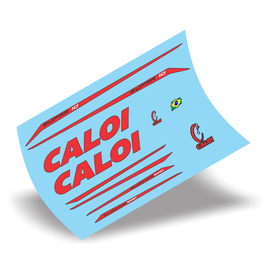 Kit adesivos quadro Caloi Supra 10