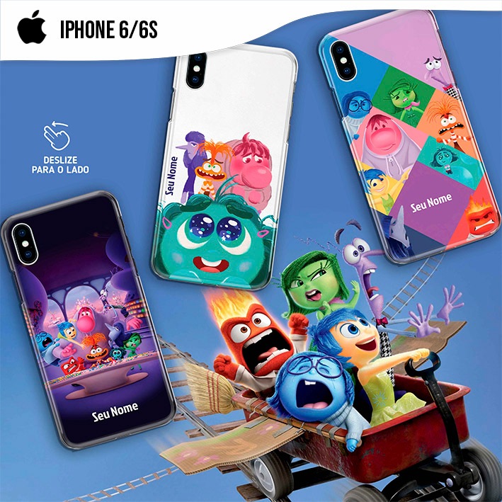 Capa Capinha  - iPhone 6 / 6s - Coleção Divertidamente
