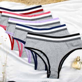 Kit 10 Calcinhas 100% Algodão Elástico Reforçado Cintura em Oferta na Shopee