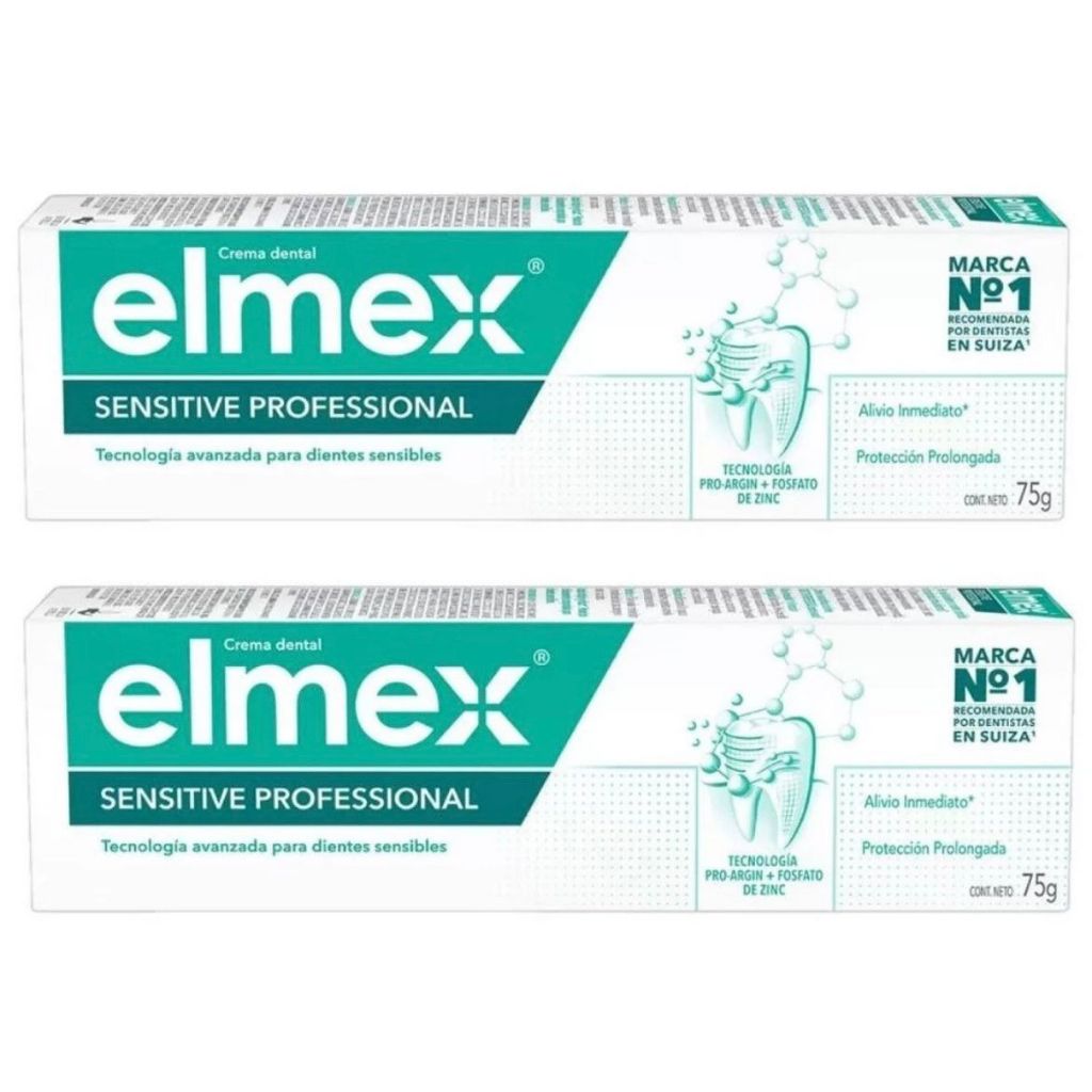 Kit 2 Unidades Creme Dental Elmex Sensitive Professional 75g