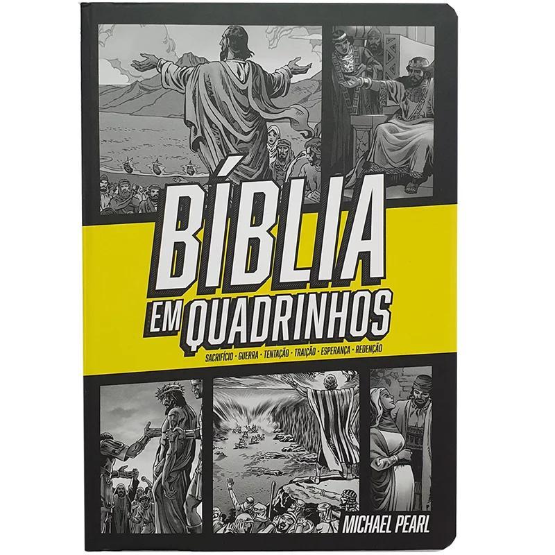 Bíblia em Quadrinhos - Capa Dura - Amarela em Oferta na Shopee