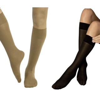 Kit C/2 Pares de Meia 3/4 Fio 40 Selene 9050-001 em Oferta na Shopee