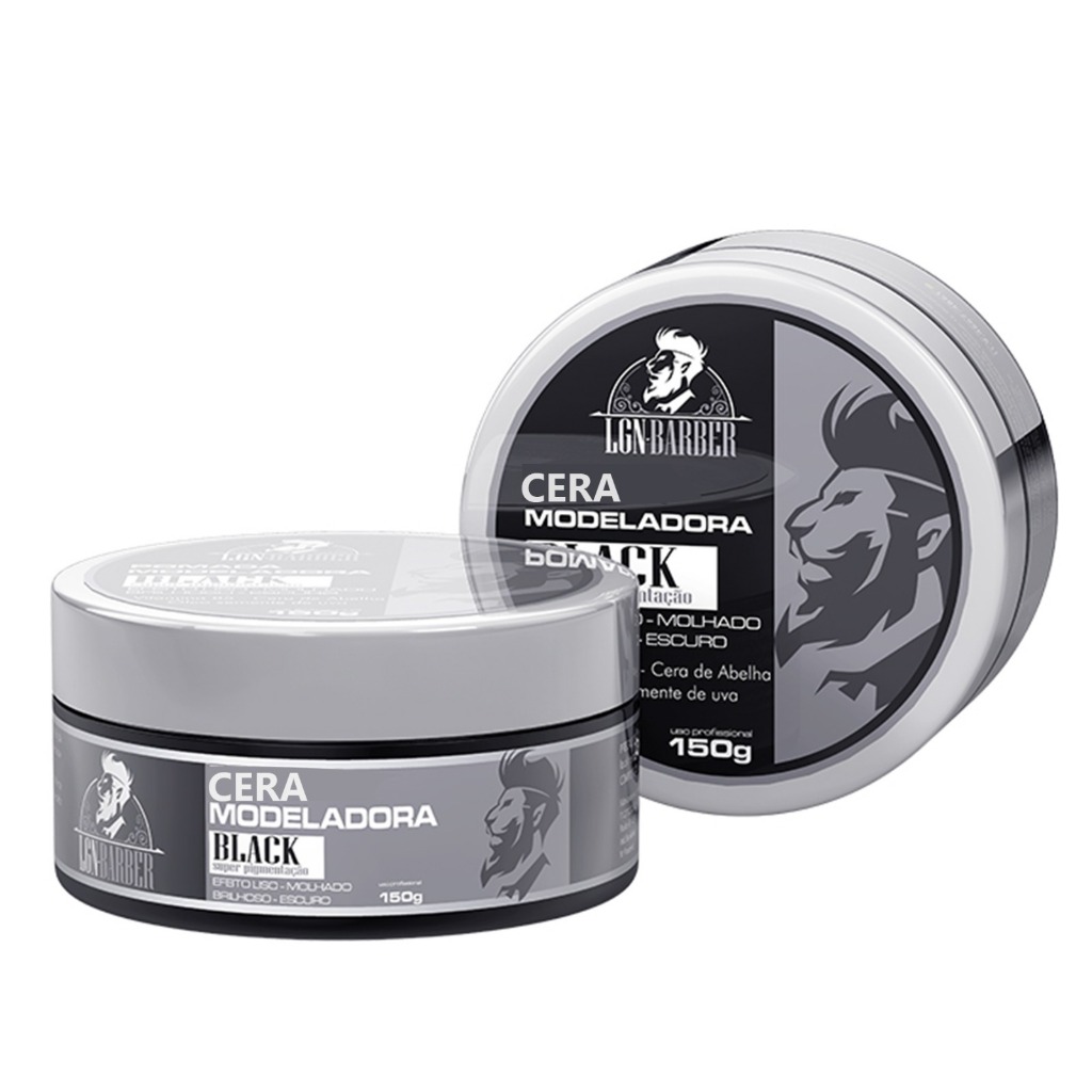 Penteado  black 150g - LGN Barber (uso masculino) em Oferta na Shopee