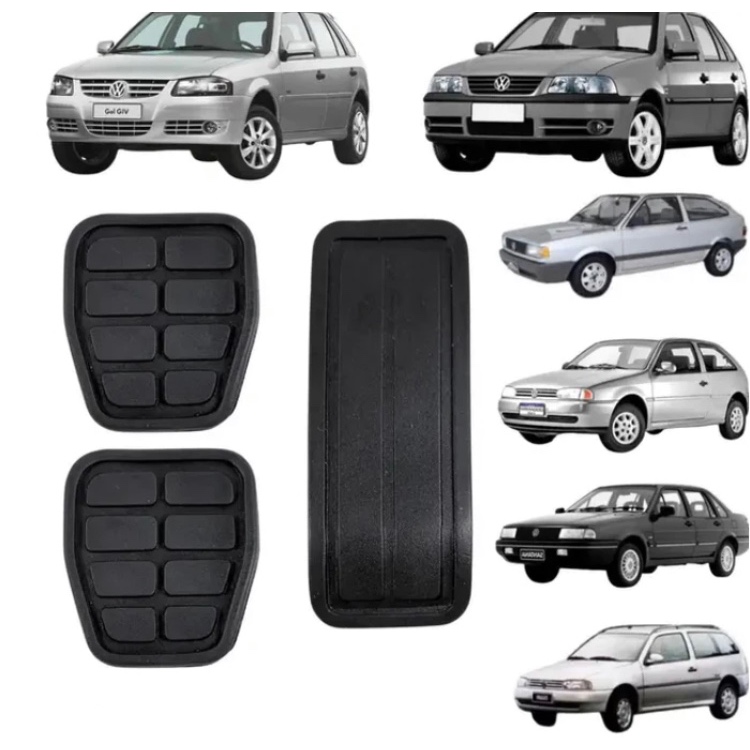 ￼Capa de Pedal Freio Embreagem Acelerador Gol Parati Saveiro Santana Lifan 620