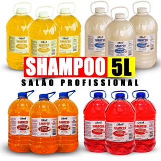 Shampoo 5 Litros Neutro Profissional Salão De Beleza Livre De Parabenos Extratos Naturais em Oferta na Shopee