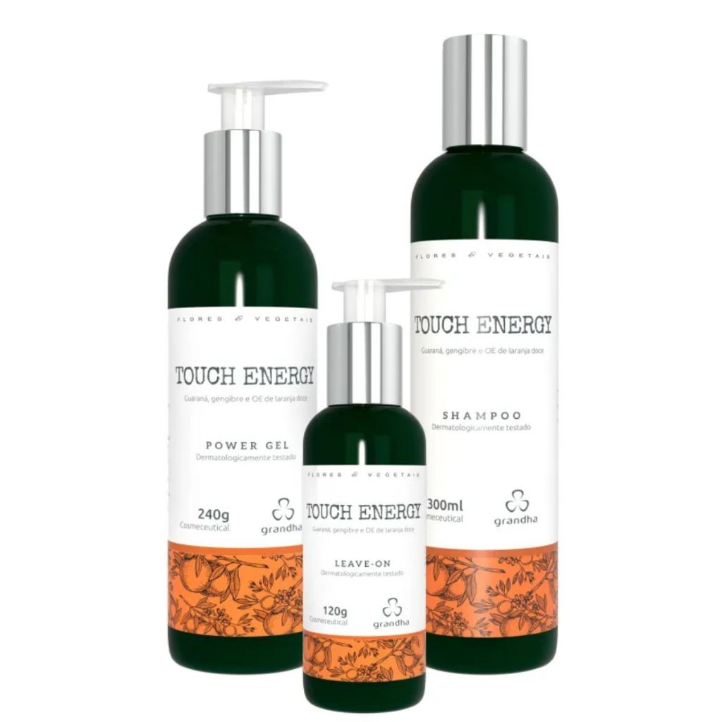 Touch Energy Grandha Kit Power Gel Shampoo Leave On