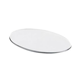 Base Acrílica Transparente Oval 14x8 cm - Kit 3 Unidades para Artesanato, Decoração e DIY em Oferta na Shopee