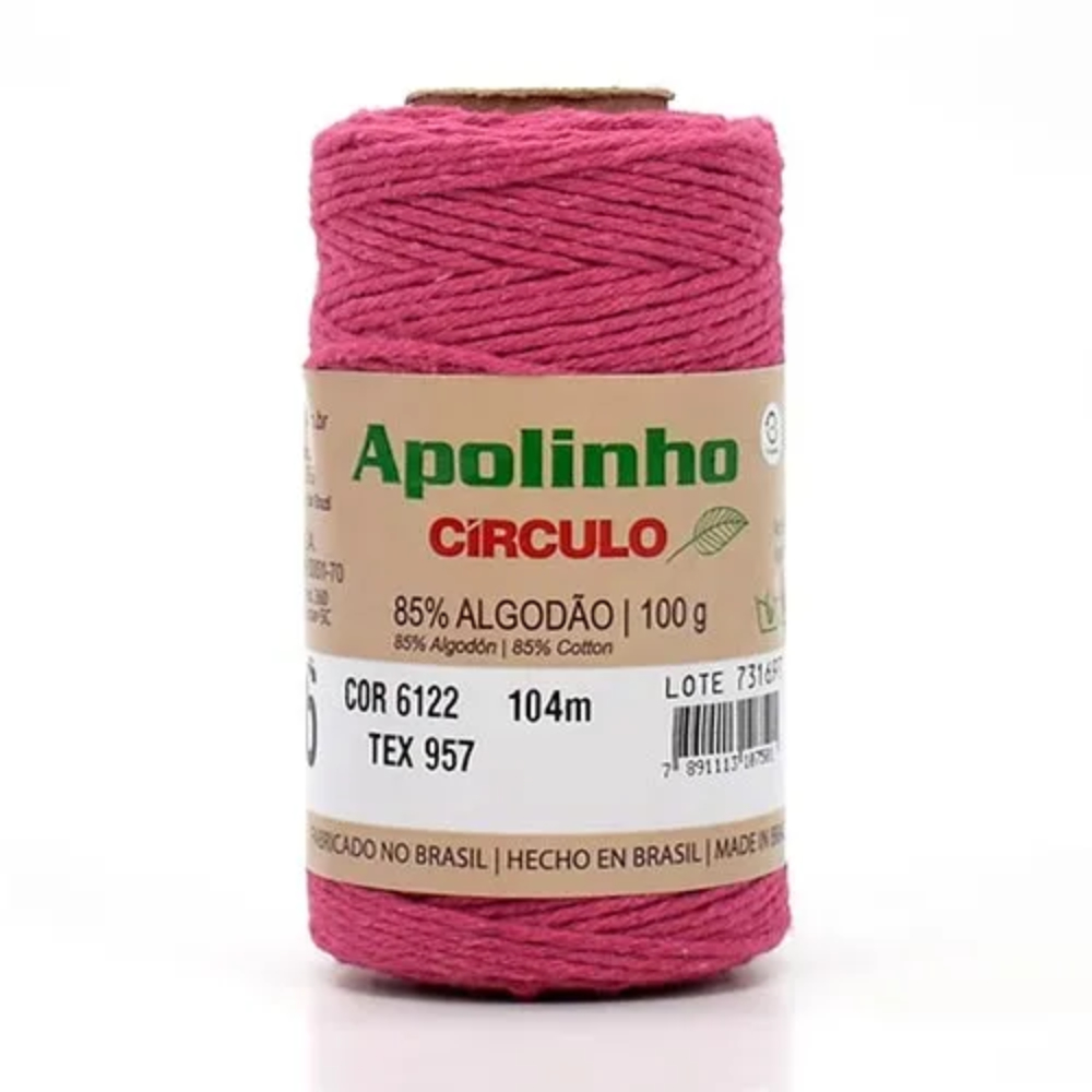 Barbante Apolinho nº 6 100g
