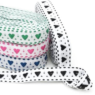 Fita Galão Coração Marwan 18mm - 10 Metros em Oferta na Shopee