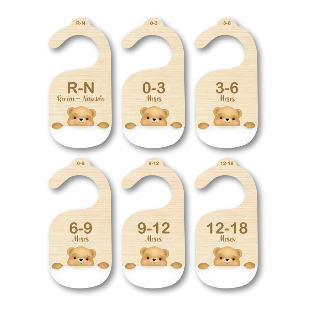 Separador E Organizador De Cabides Para Bebe Infantil  - Usinho Infantil em Oferta na Shopee