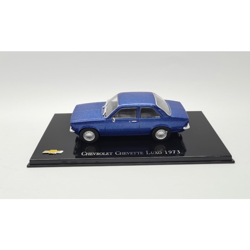 MINIATURA ESCALA 1:43  - IXO - CHEVROLET COLLECTION - CHEVETE LUXO 1973