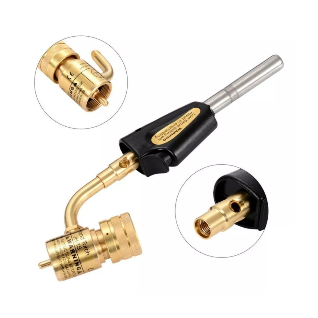 Maçarico Portátil Acendimento Automático Turbo Torch Map 2200