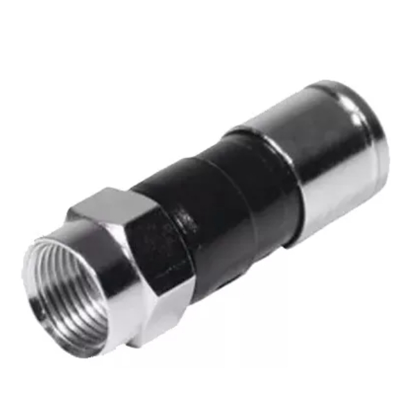 Conector RG59 pacote com 100 peças em Oferta na Shopee