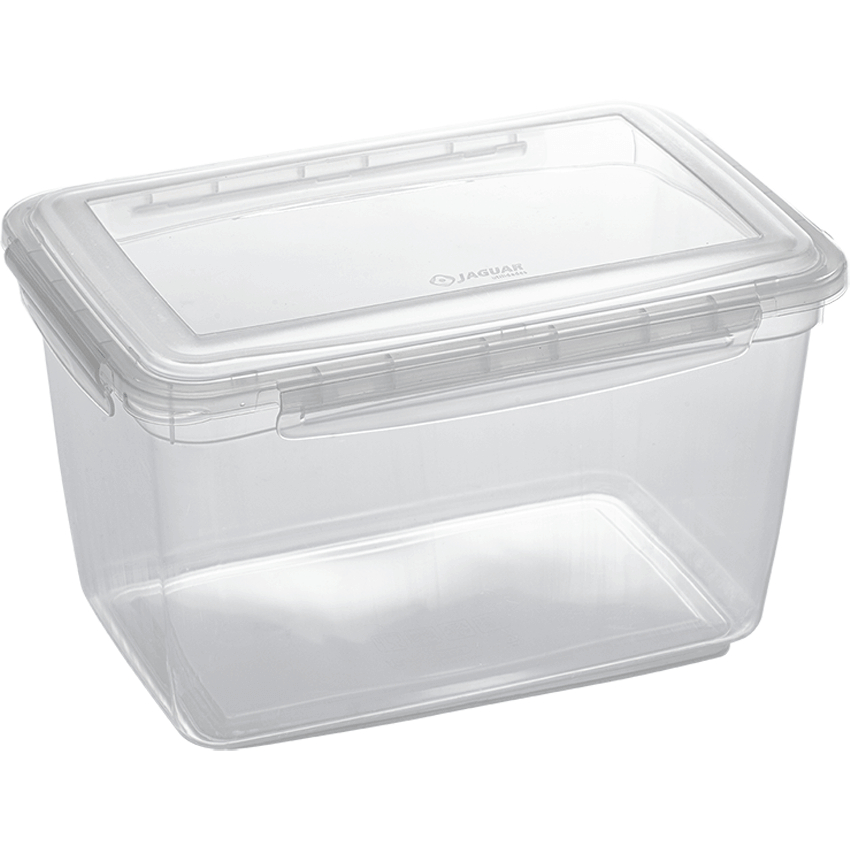 Potes 1L Travas Laterais  Freezer Microondas Potes Plásticos Trava Grande Organizar Alimentos