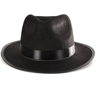 Chapéu Panamá Fedora Feltro Masculino e Feminino Fantasia Cosplay Carnaval