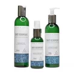 Dry Confort Grandha Flores E Vegetais Controle Caspa Kit C3