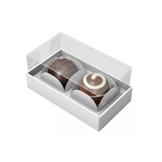 50 X Caixa Brigadeiro P/ 2 Doces Gourmet / Doces / Bombons em Oferta na Shopee