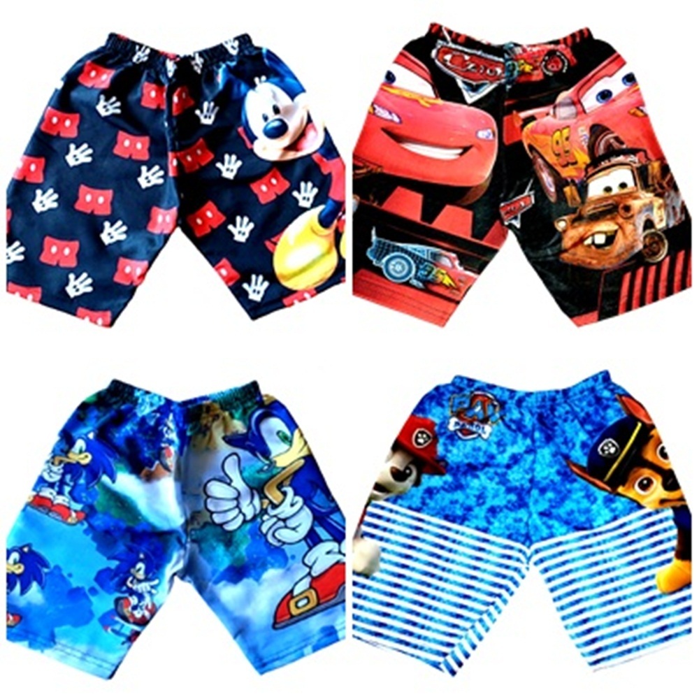 Bermuda Short infantil 1 und tactel menino em Oferta na Shopee