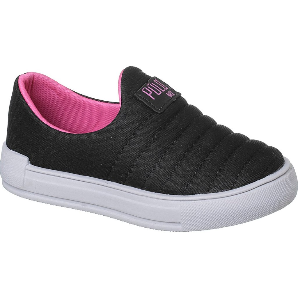 Tênis Calce Fácil Infantil Sola Reta Escolar Leve Confortável Menino Menina Feminino Masculino em Oferta na Shopee