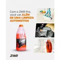Shampoo Detergente Zwr Pro Limpeza Multiuso 2 Litros