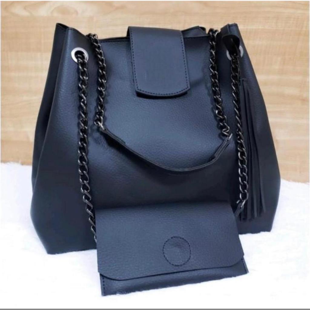 Bolsa Sacola Feminina e Carteira Corrente Reforçada Promoção em Oferta na Shopee