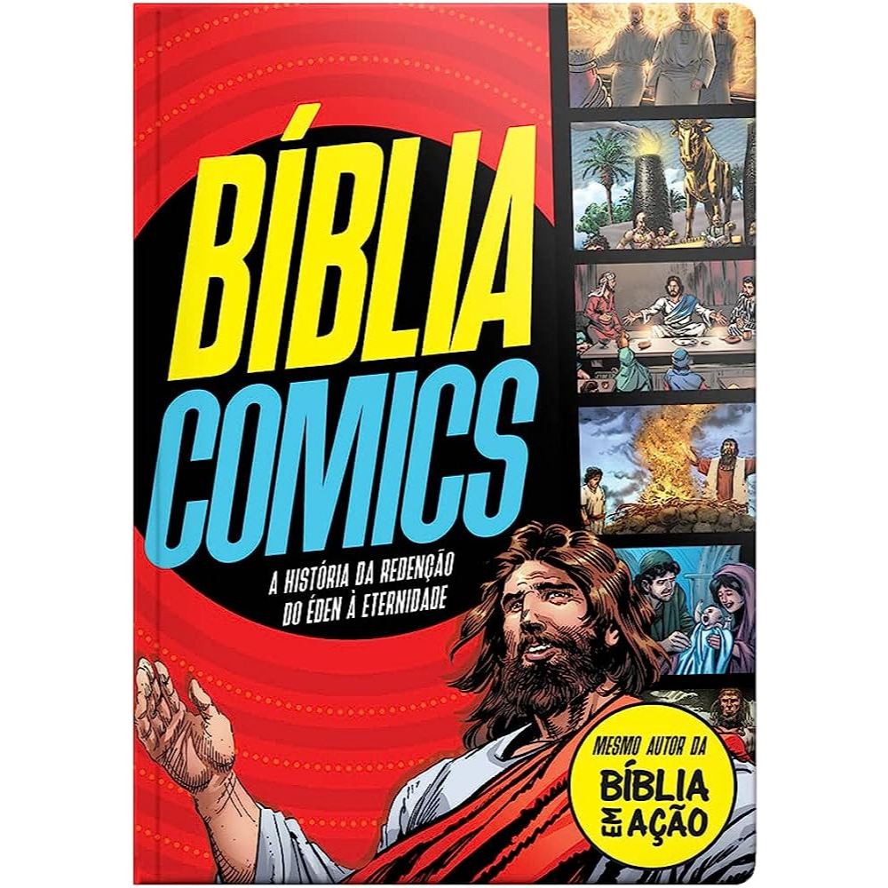 Bíblia Comics - Capa Dura Vermelha em Oferta na Shopee