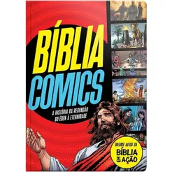 Capa Dura Bíblia Comics Vermelha