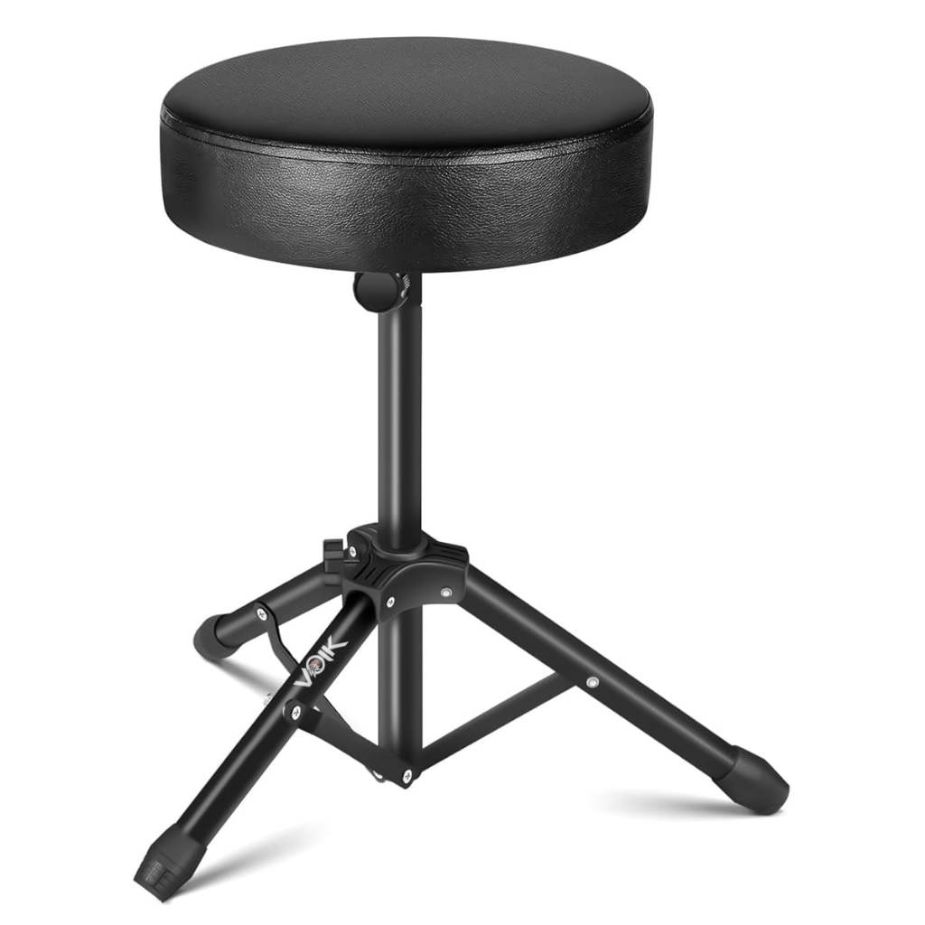 Banco de Bateria Aço Confortável Voik B-910 Preto Até 100kg em Oferta na Shopee