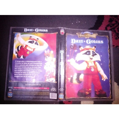 Davi E Golias, Coleção Bíblia Para Crianças, Dvd Original