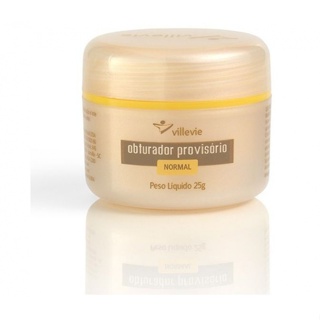 Massa Restaurador-Obturador Provisório - Villevie 25g em Oferta na Shopee