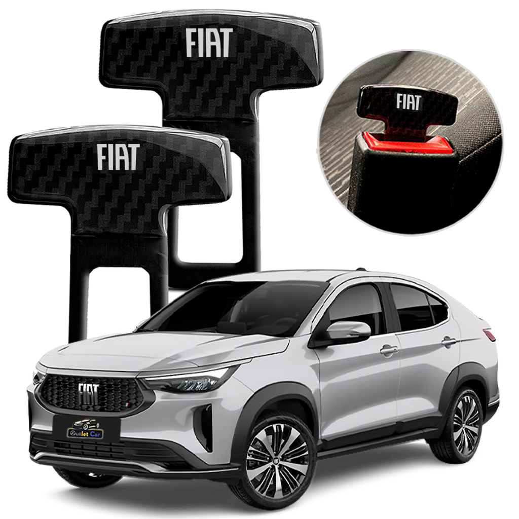 2 Fivela Cinto Segurança Anti Som Fiat Fastback Cronos Toro em Oferta na Shopee