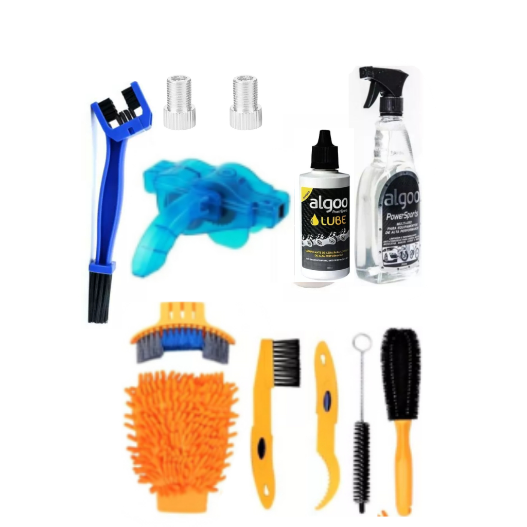 kit Limpeza Completo Para Lavar Bicicleta em Oferta na Shopee