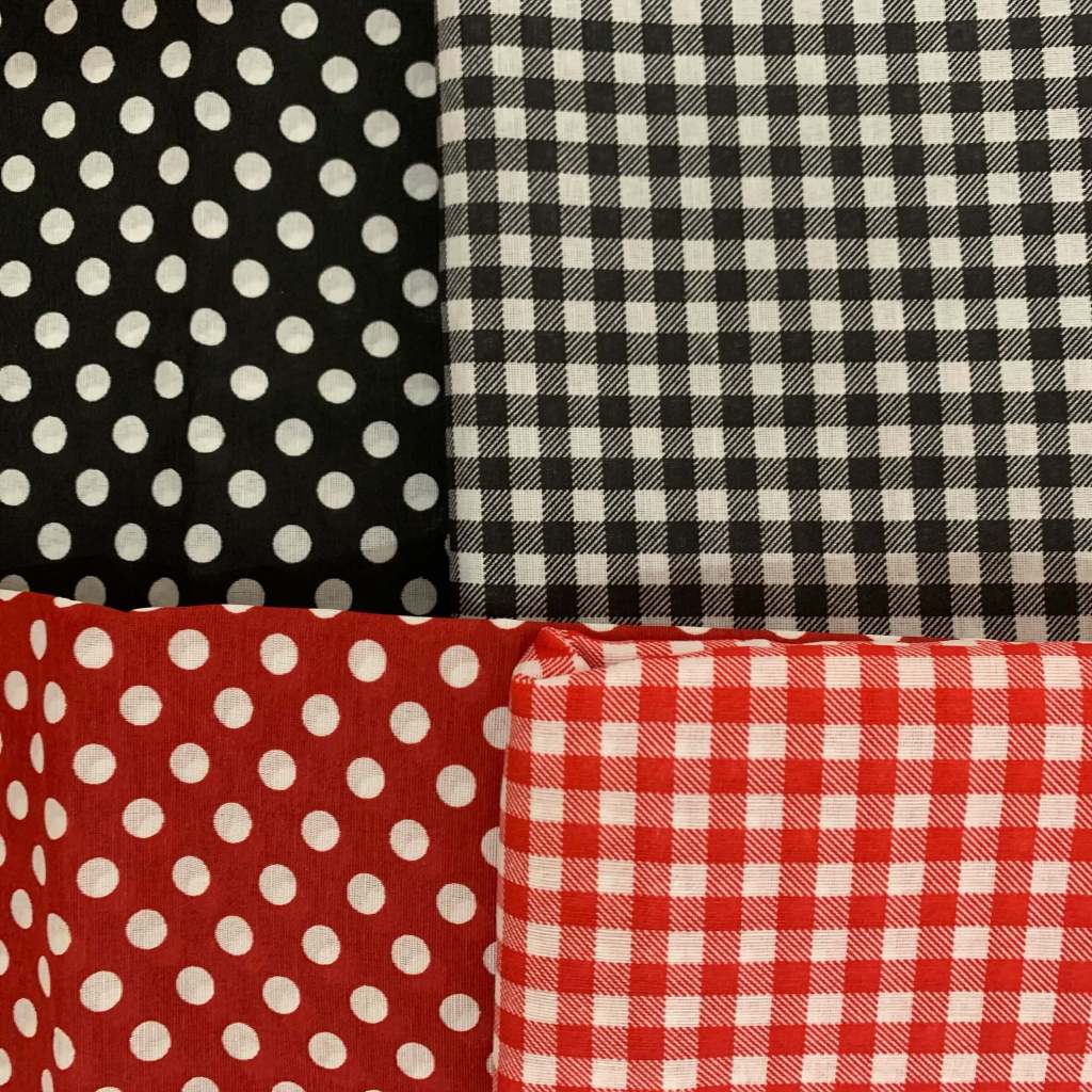 Tecido Percal Estampado Decoração 1m x 2,20 de Largura Xadrez Médio Costura Artesanato em Oferta na Shopee