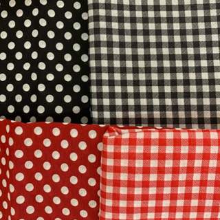 Tecido Percal Estampado Decoração 1m x 2,20 de Largura Xadrez Médio Costura Artesanato em Oferta na Shopee