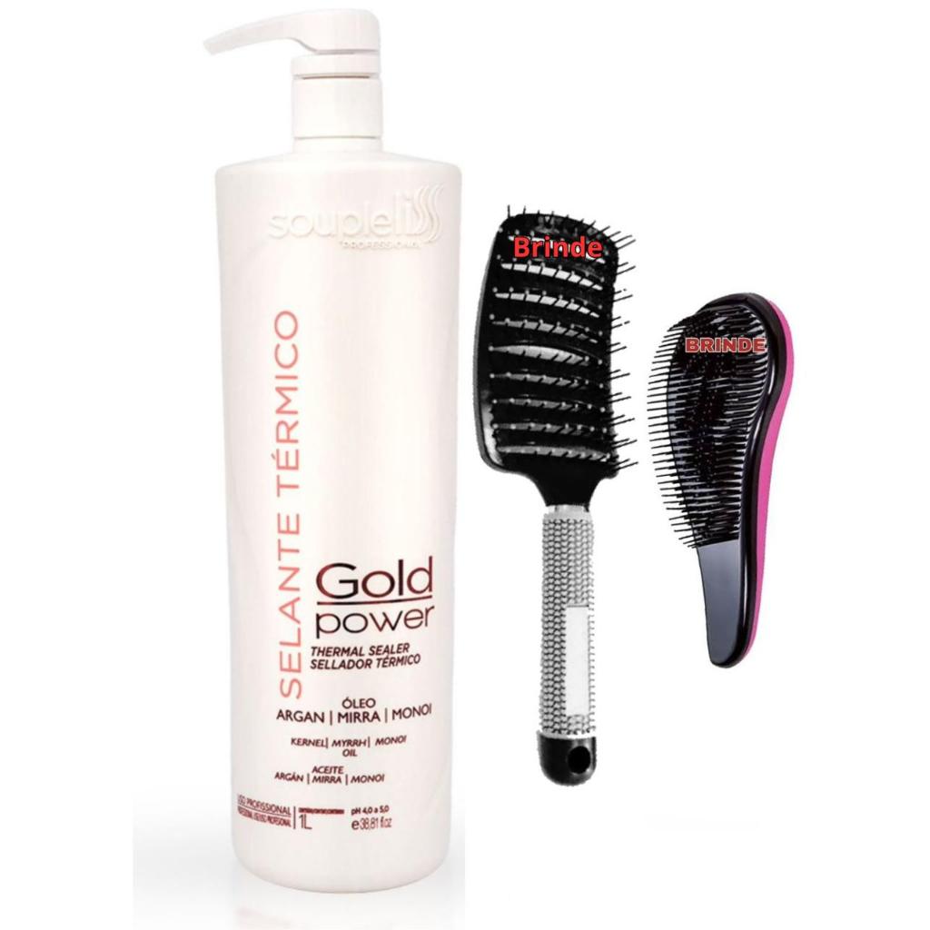 Selante Térmico Gold Power 01 LT Soupleliss Professional+Brinde