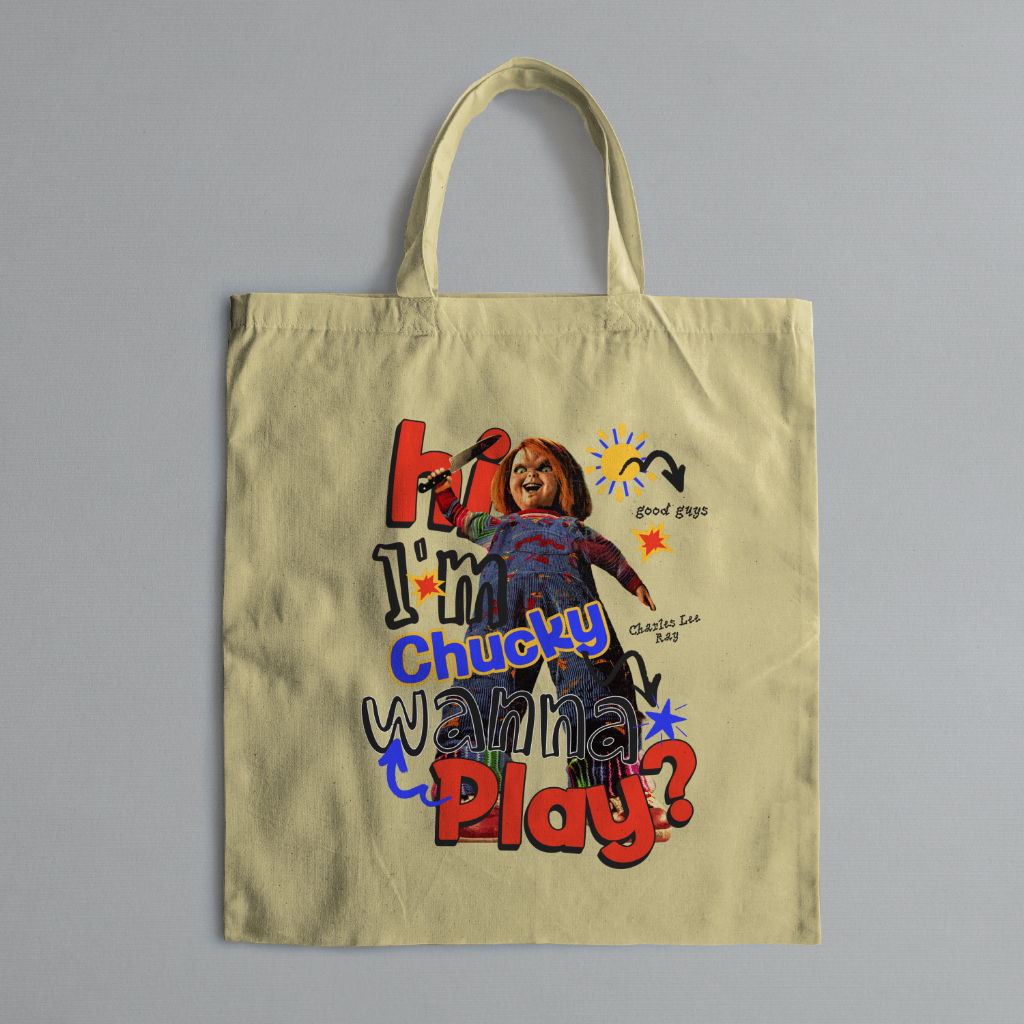 Bolsa Sacola Ecobag Chucky