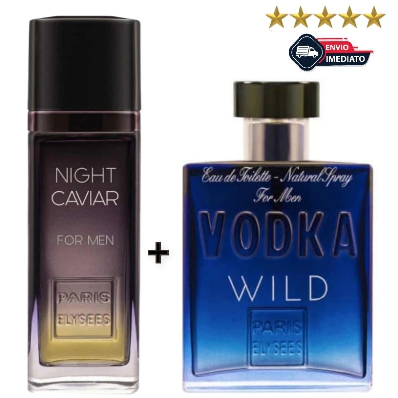 Vodka Night Eau de Toilette Paris Elysees Perfume Masculino: Onde Comprar | BuscaProdutos
