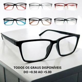 Óculos De Leitura Grau Perto Descanso Degradê TR90 Premium Masculino Feminino Unissex Lentes Prontas Para Uso Presbiopia em Oferta na Shopee