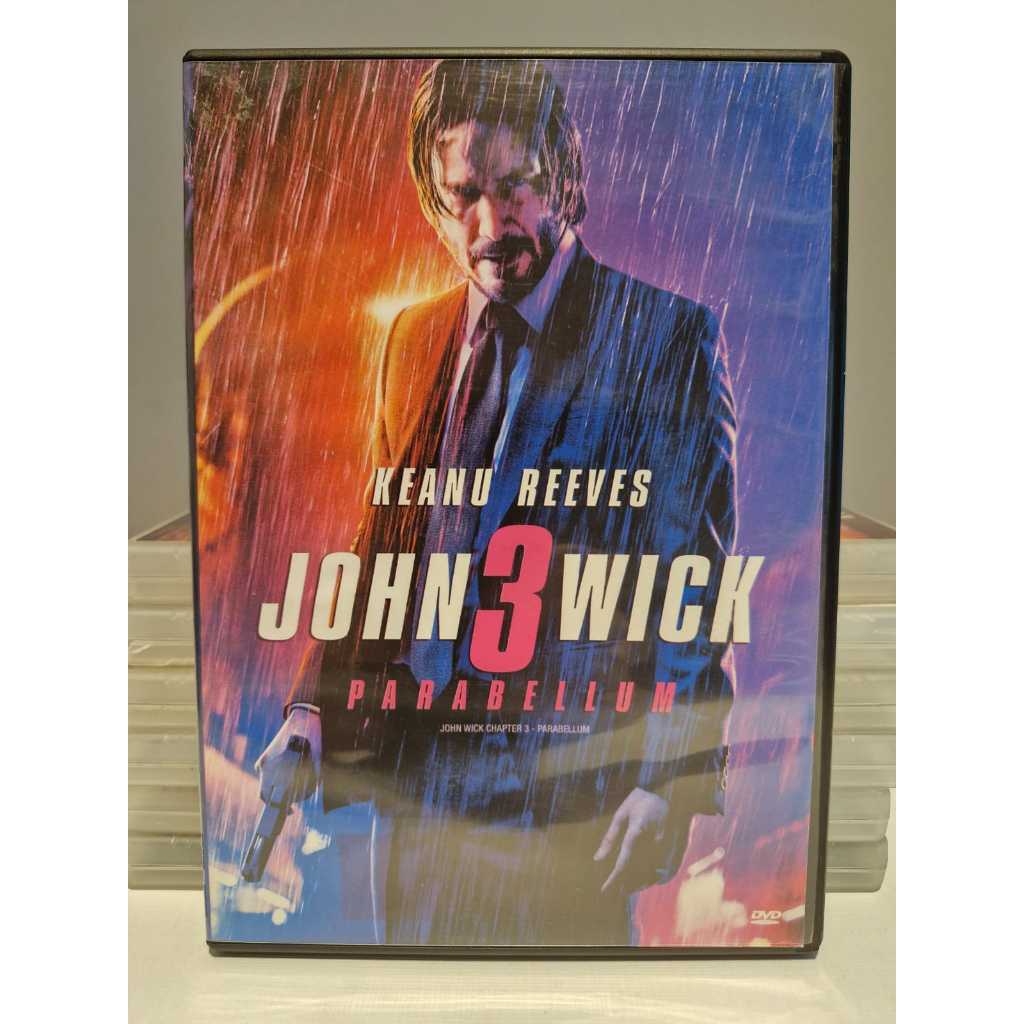 JOHN WICK 3 - PARABELLUM - Keanu Reeves - DVD - Original