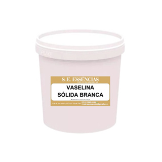 Vaselina Sólida Branca USP - 200gr em Oferta na Shopee