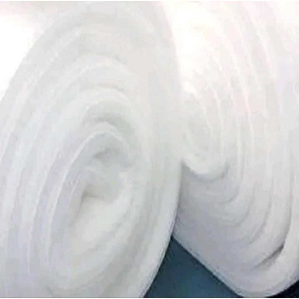 Manta Acrilica Perlon Branca Para Filtragem Aquario , Lagos, Enchimentos De Edredons Artesanatos 2 Metros Gramatura 180