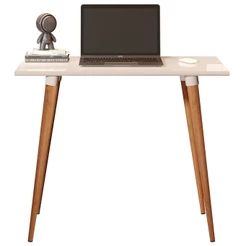 Mesa Escritório Minimalista Elegance Computador Escrivaninha Moderna
